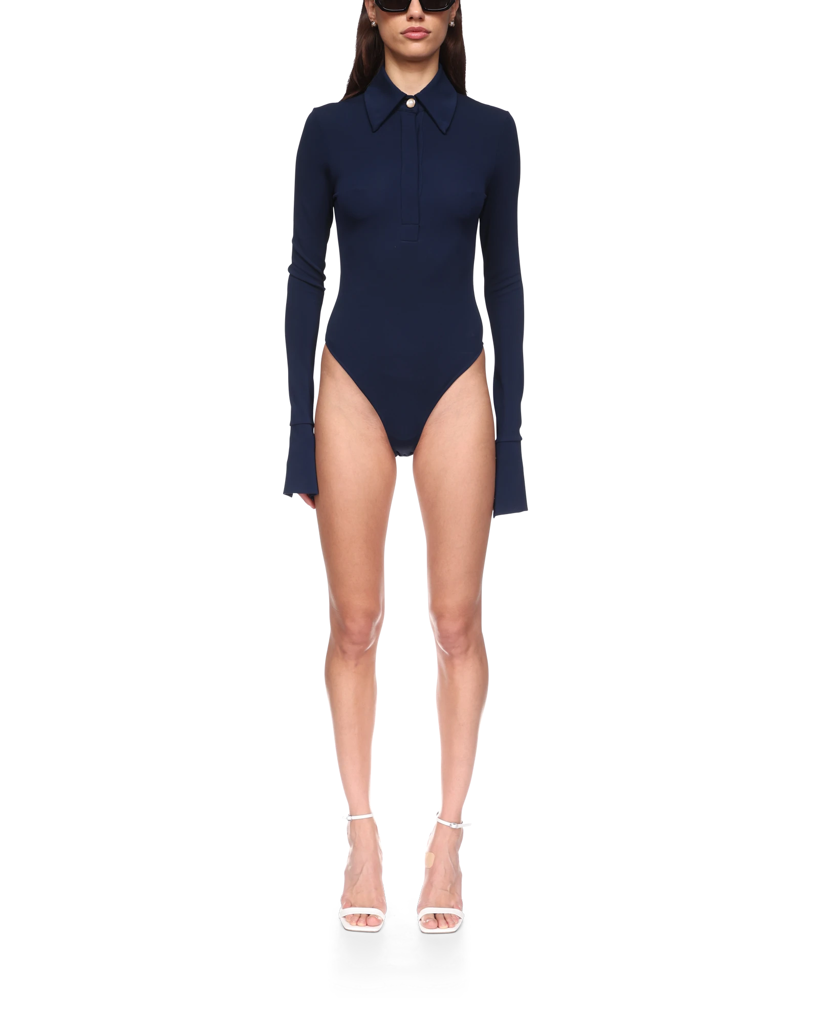 Crepe Bodysuit - 图片 2