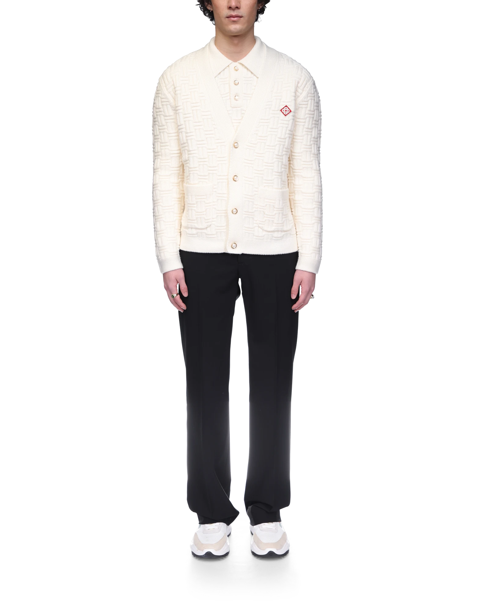 Column Knit Cardigan - 图片 2