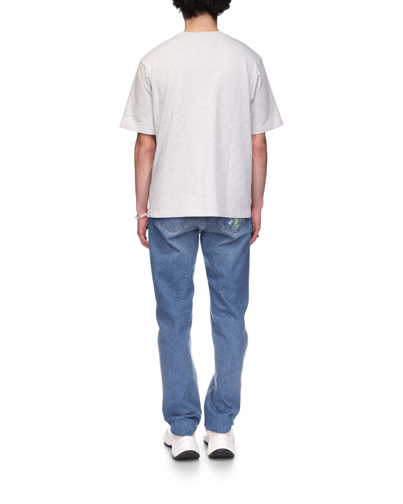 Tennis Statues Oversized Short Sleeve T-Shirt - 图片 4