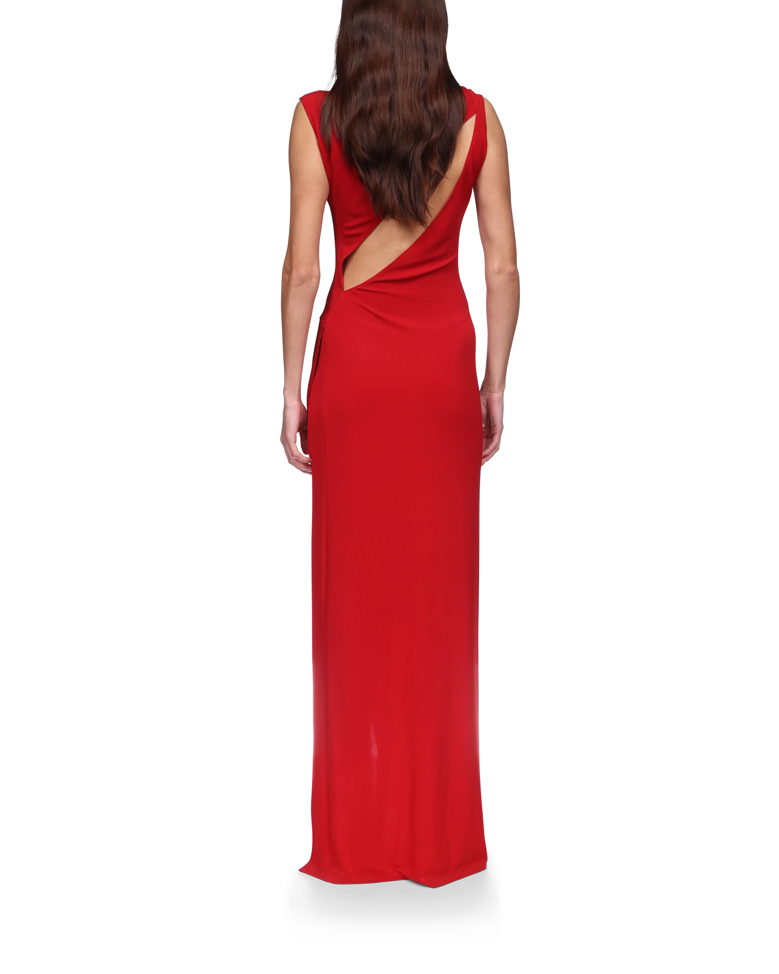 Sleeveless Side Split Column Dress - 图片 4